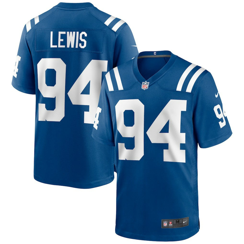 Tyquan Lewis Indianapolis Colts Game Jersey - Royal Jerseys