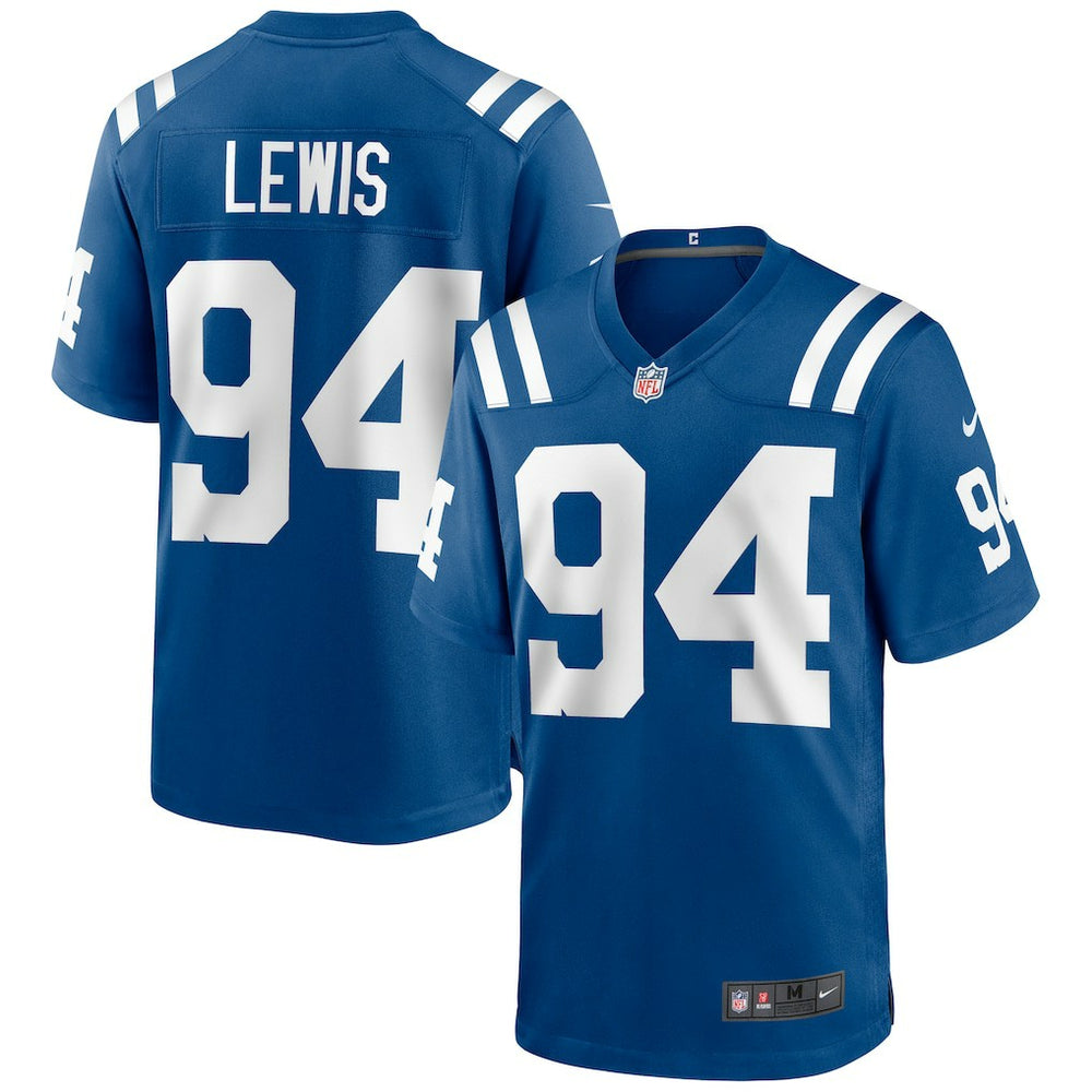 Tyquan Lewis Indianapolis Colts Game Jersey - Royal Jerseys