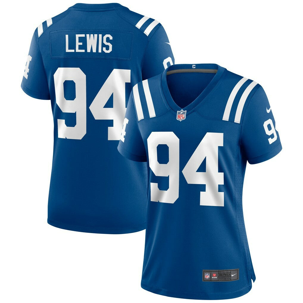 Tyquan Lewis Indianapolis Colts Women's Game Jersey - Royal Jerseys