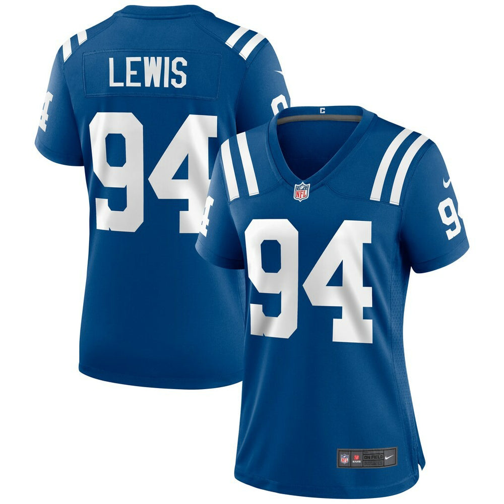 Tyquan Lewis Indianapolis Colts Women's Game Jersey - Royal Jerseys