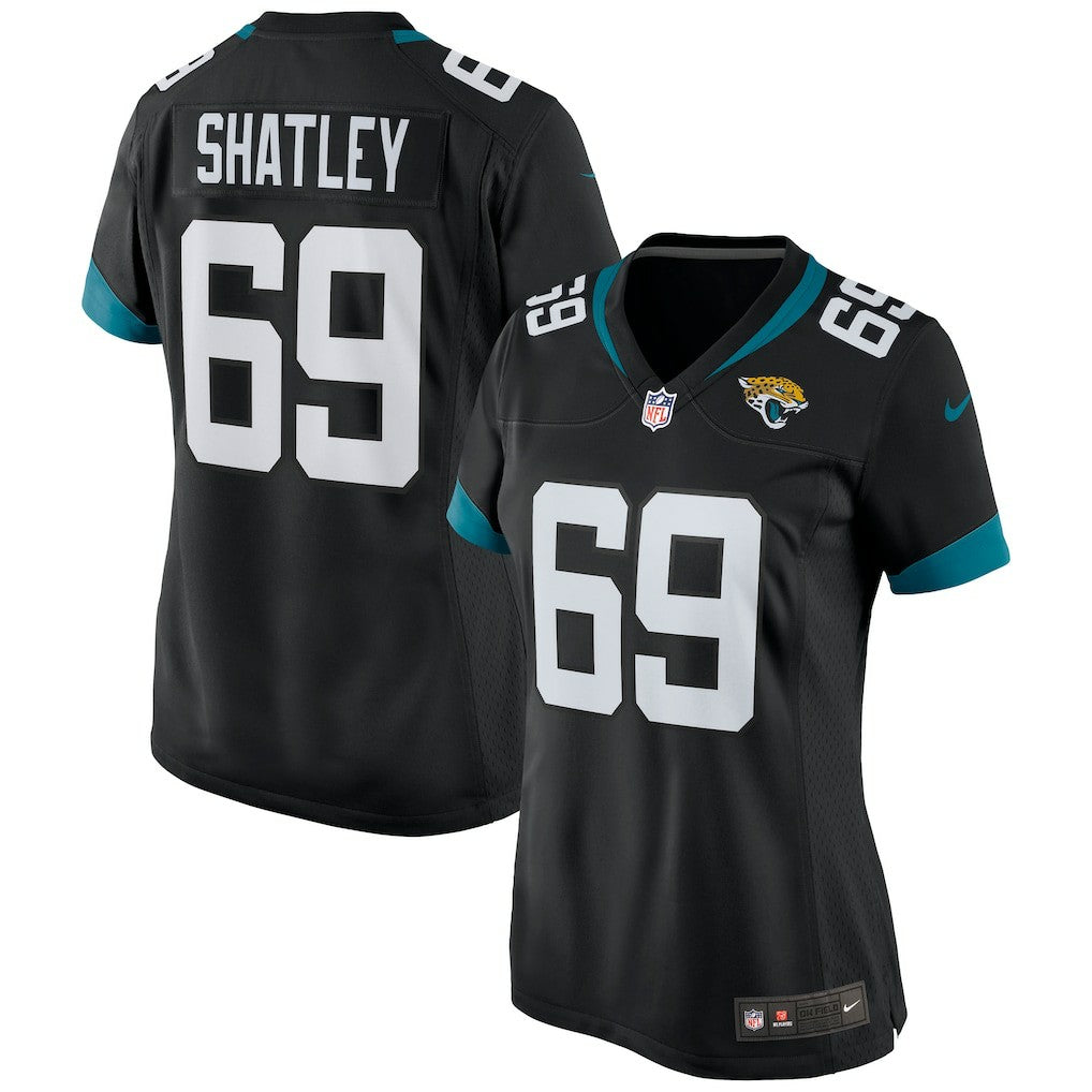 Tyler Shatley Jacksonville Jaguars Women's Game Jersey - Black Jerseys