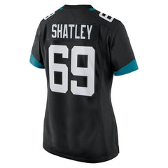 Tyler Shatley Jacksonville Jaguars Women's Game Jersey - Black Jerseys