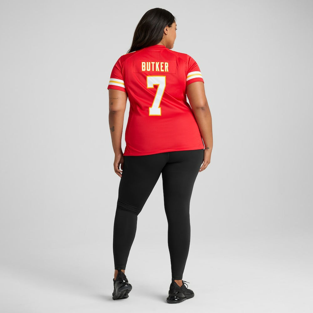 Harrison Butker Kansas City Chiefs Women's Game Jersey - Red Jerseys