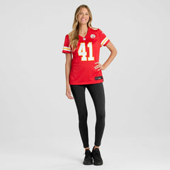 James Winchester Kansas City Chiefs Women's Game Jersey - Red Jerseys