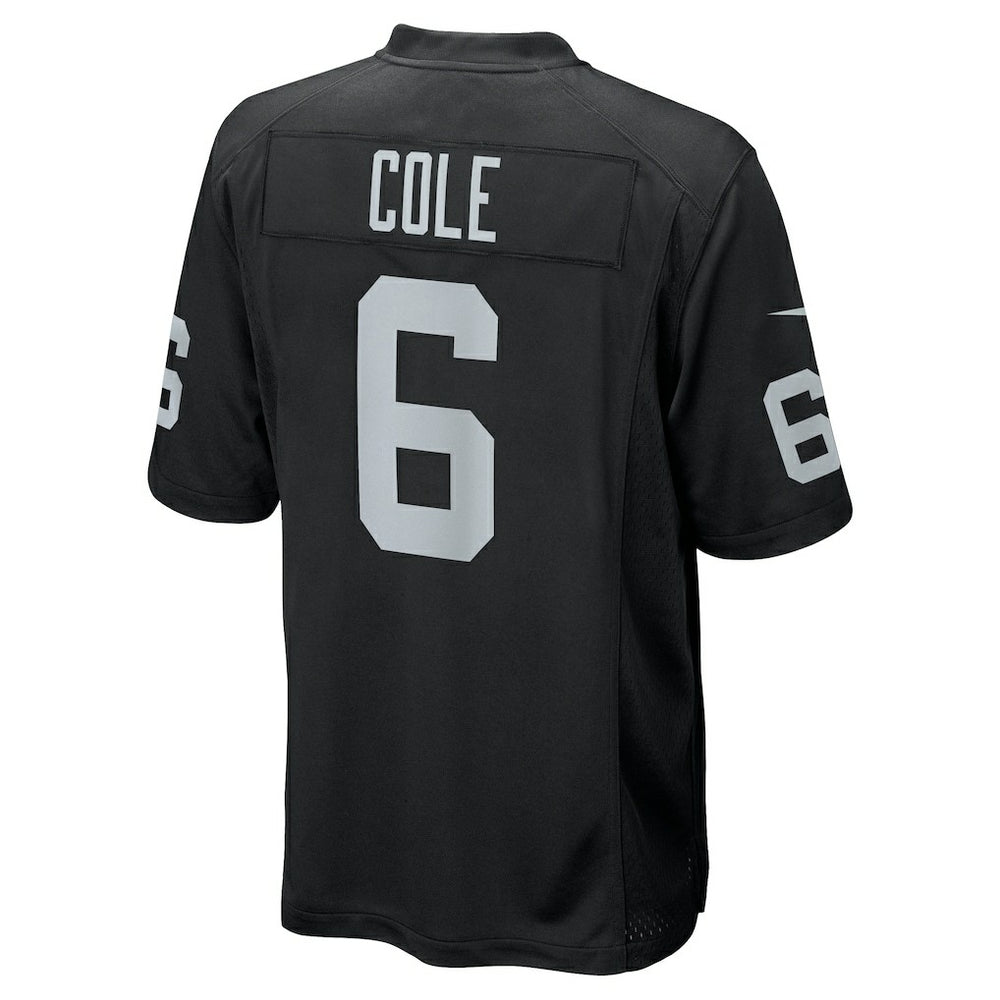 AJ Cole Las Vegas Raiders Game Jersey - Black Jerseys