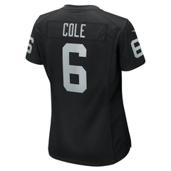 AJ Cole Las Vegas Raiders Women's Game Jersey - Black Jerseys