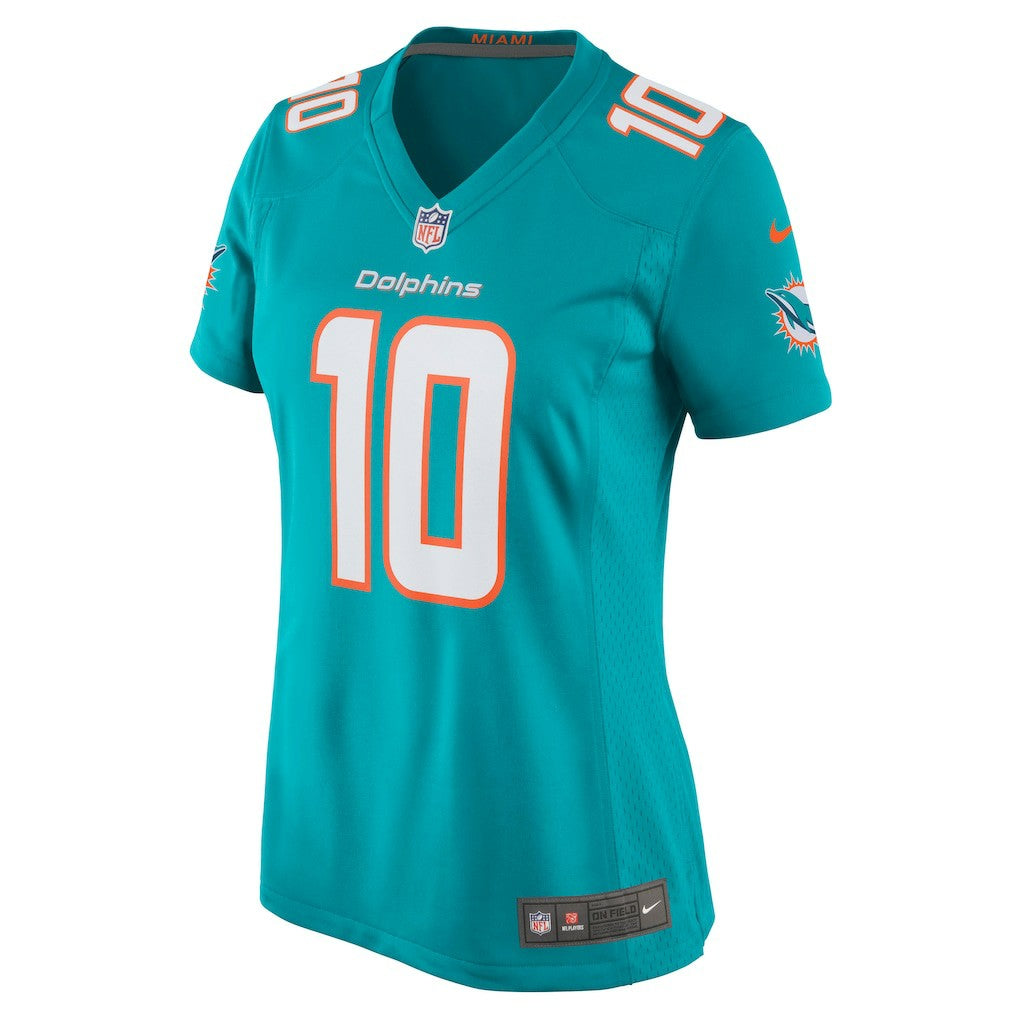 Malcolm Perry Miami Dolphins Women's Game Jersey - Aqua Jerseys