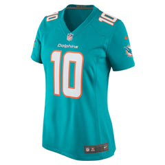 Malcolm Perry Miami Dolphins Women's Game Jersey - Aqua Jerseys