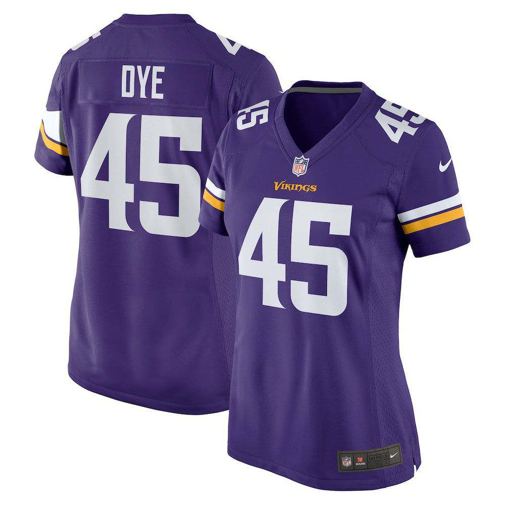 Troy Dye Minnesota Vikings Women's Game Jersey - Purple Jerseys