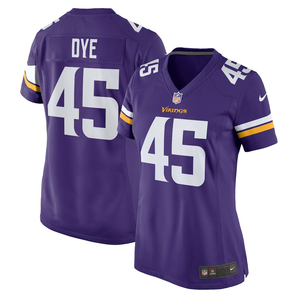 Troy Dye Minnesota Vikings Women's Game Jersey - Purple Jerseys