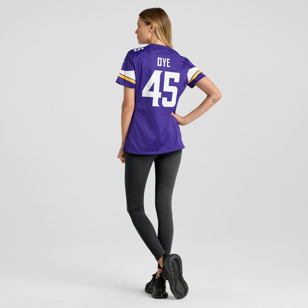 Troy Dye Minnesota Vikings Women's Game Jersey - Purple Jerseys