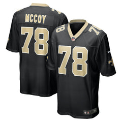 Erik Mccoy New Orleans Saints Game Jersey - Black Jerseys