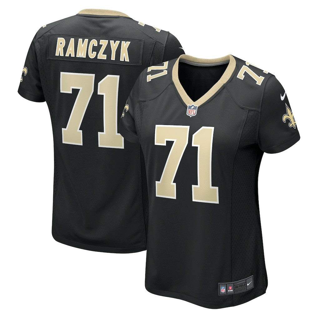 Ryan Ramczyk New Orleans Saints Women's Game Jersey - Black Jerseys