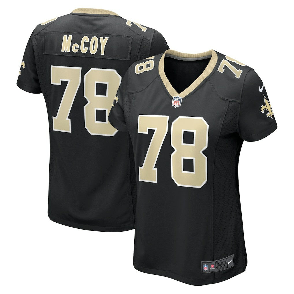 Erik Mccoy New Orleans Saints Women's Game Jersey - Black Jerseys
