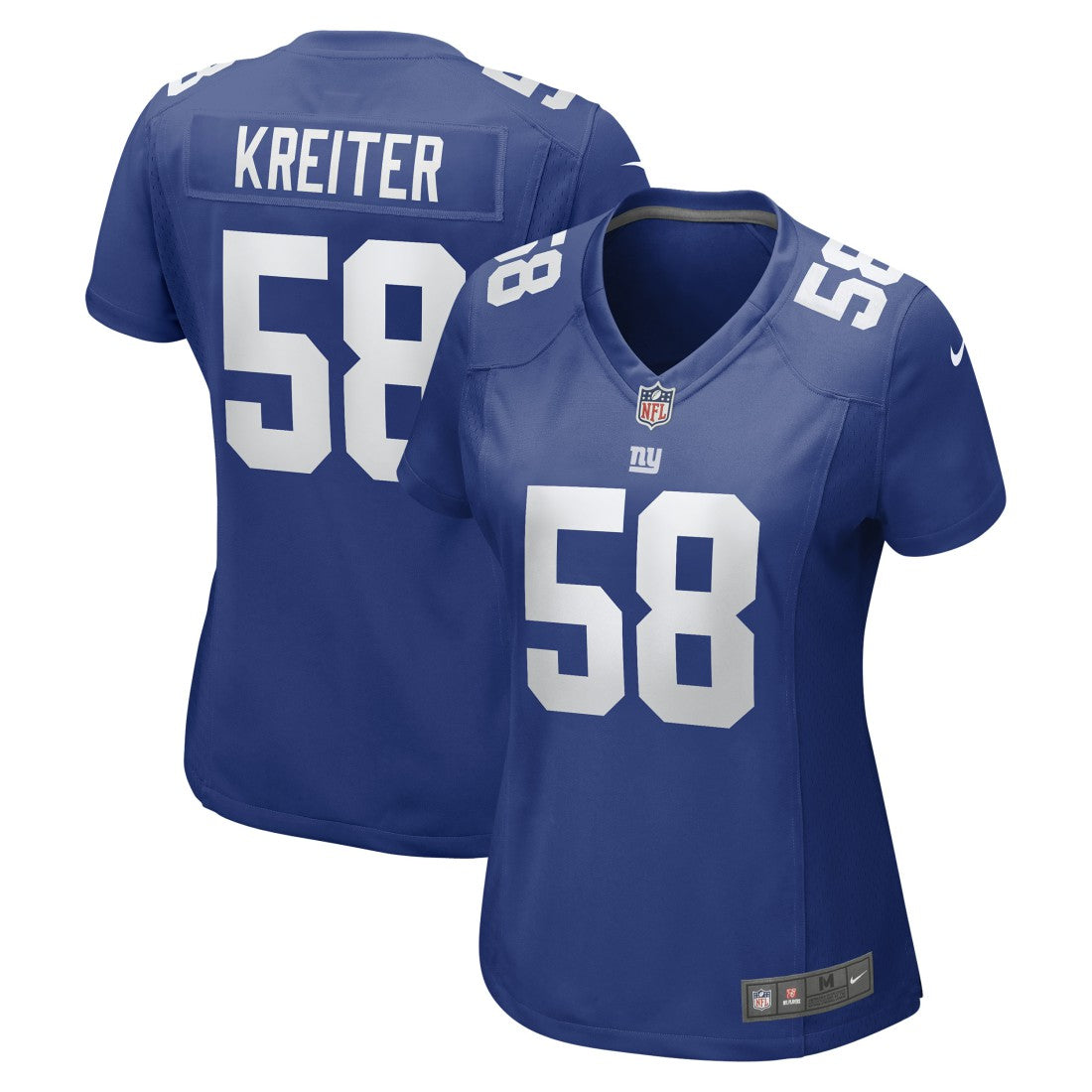 Casey Kreiter New York Giants Women's Game Jersey - Royal Jerseys