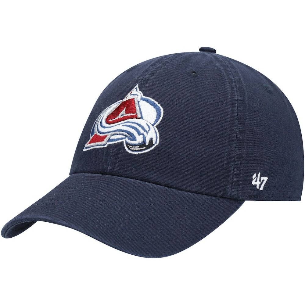 Colorado Avalanche '47 Team Clean Up Adjustable Hat - Navy | US 4028798