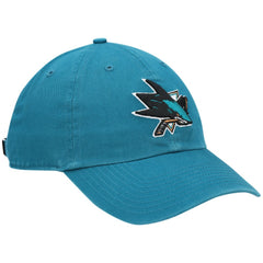 San Jose Sharks '47 Team Clean Up Adjustable Hat - Teal | US 4028811