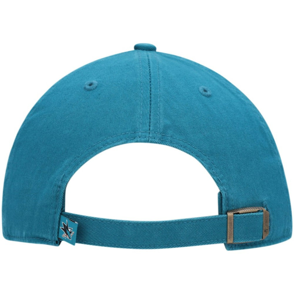San Jose Sharks '47 Team Clean Up Adjustable Hat - Teal | US 4028811