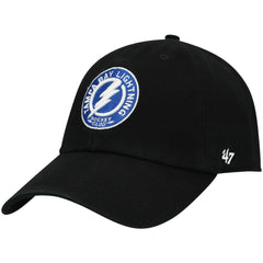 Tampa Bay Lightning '47 Team Clean Up Adjustable Hat - Black | US 4028814