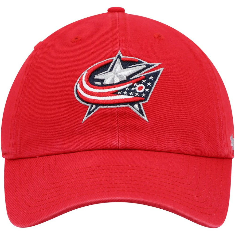 Columbus Blue Jackets '47 Team Clean Up Adjustable Hat - Red | US 4028823