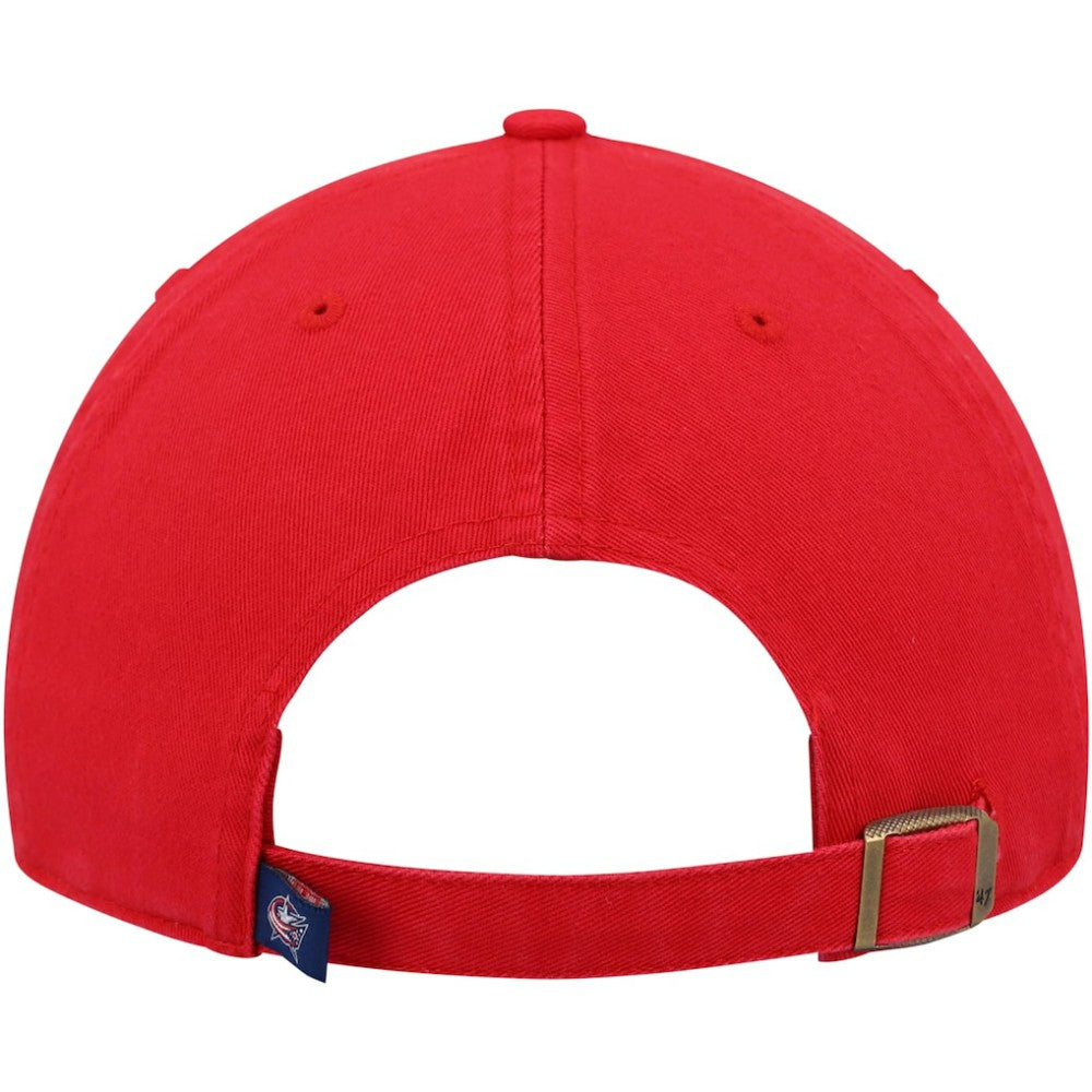Columbus Blue Jackets '47 Team Clean Up Adjustable Hat - Red | US 4028823