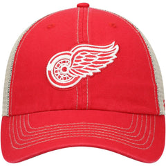 Detroit Red Wings '47 Trawler Clean Up Trucker Snapback Hat - Red | US 4028943