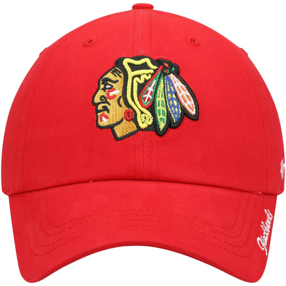 Chicago Blackhawks '47 Women's Team Miata Clean Up Adjustable Hat - Red | US 4029076