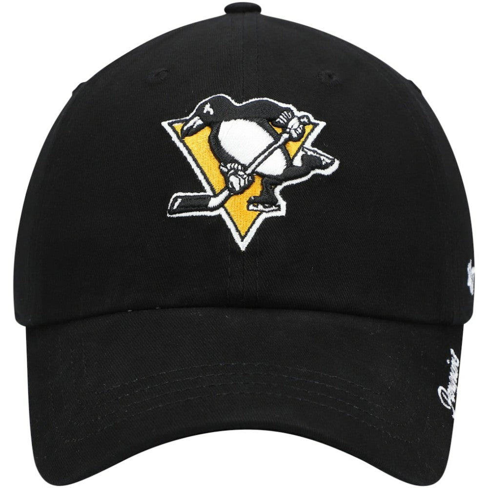 Pittsburgh Penguins '47 Women's Team Miata Clean Up Adjustable Hat - Black | US 4029086