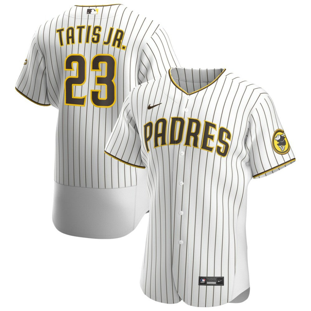 Fernando Tatís Jr. San Diego Padres Nike Home Authentic Player Jersey - White/Brown Jerseys