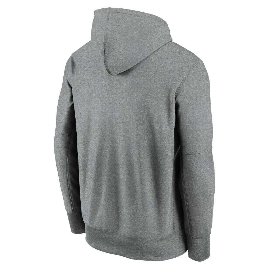 San Francisco 49ers Wordmark Performance Pullover Hoodie - Charcoal Hoodies