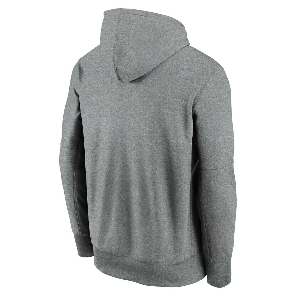 San Francisco 49ers Wordmark Performance Pullover Hoodie - Charcoal Hoodies