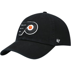 Philadelphia Flyers '47 Team Clean Up Adjustable Hat - Black | US 4031729