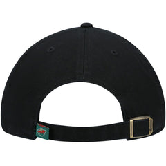 Minnesota Wild '47 Team Clean Up Adjustable Hat - Black | US 4031732