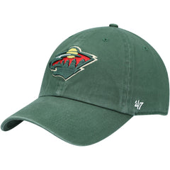 Minnesota Wild '47 Team Clean Up Adjustable Hat - Green | US 4031733