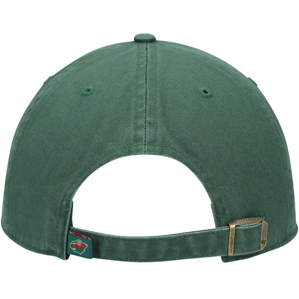 Minnesota Wild '47 Team Clean Up Adjustable Hat - Green | US 4031733