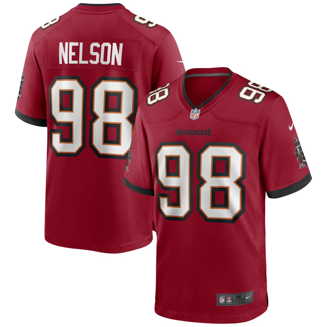 Anthony Nelson Tampa Bay Buccaneers Game Jersey - Red Jerseys