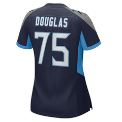 Jamil Douglas Tennessee Titans Women's Game Jersey - Navy Jerseys