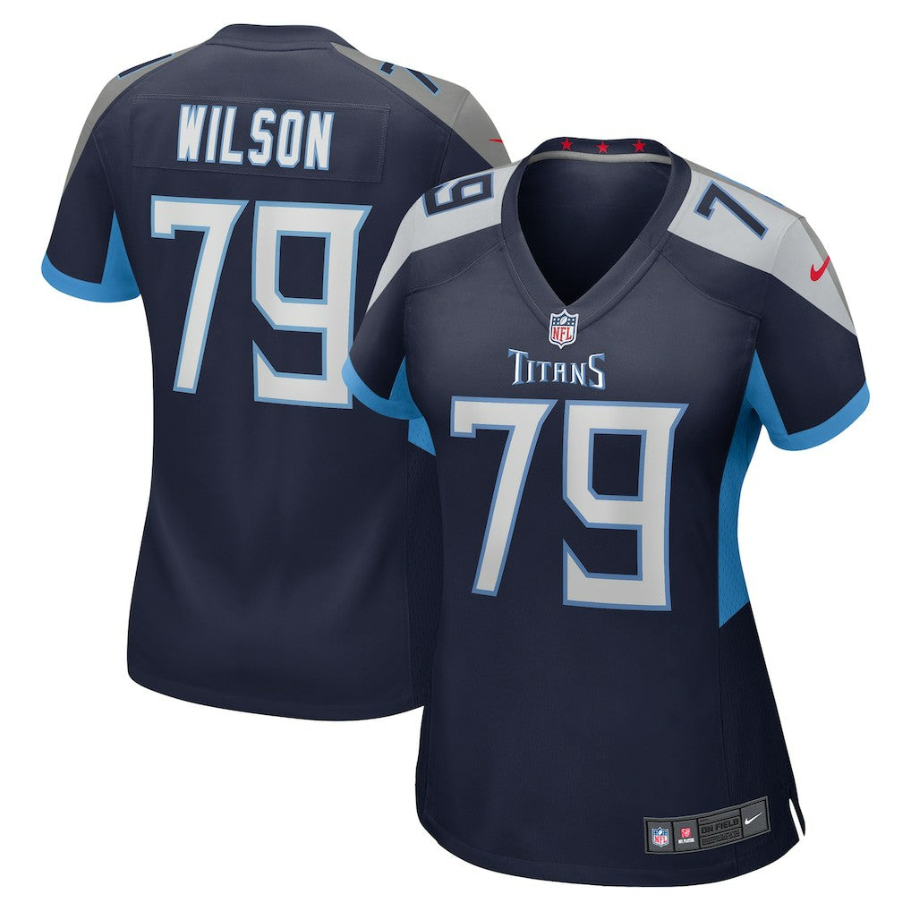 Isaiah Wilson Tennessee Titans Women's Game Jersey - Navy Jerseys