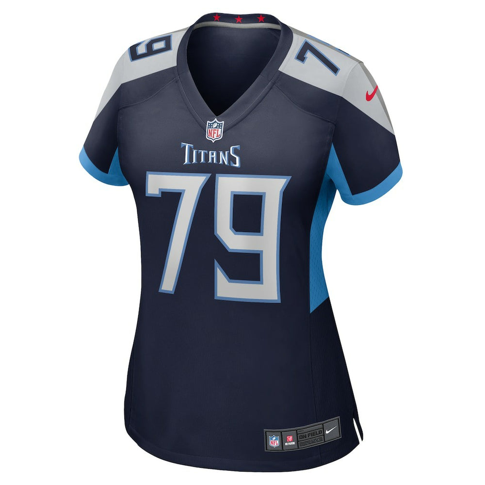 Isaiah Wilson Tennessee Titans Women's Game Jersey - Navy Jerseys