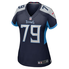 Isaiah Wilson Tennessee Titans Women's Game Jersey - Navy Jerseys