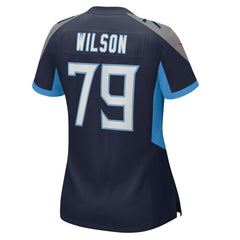 Isaiah Wilson Tennessee Titans Women's Game Jersey - Navy Jerseys