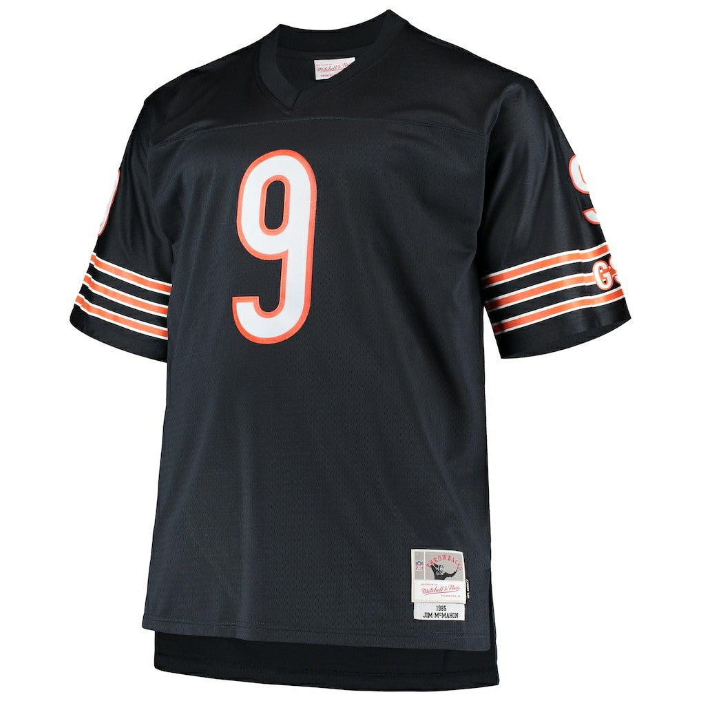 Jim McMahon Chicago Bears Big & Tall 1985 Retired Player Replica Jersey - Navy Jerseys