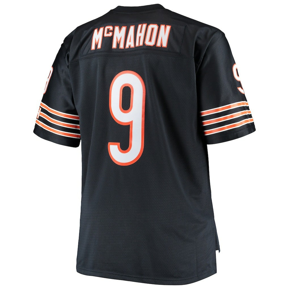 Jim McMahon Chicago Bears Big & Tall 1985 Retired Player Replica Jersey - Navy Jerseys