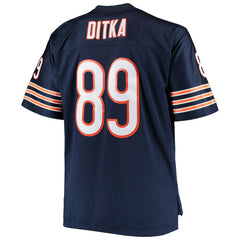 Mike Ditka Chicago Bears Big & Tall 1966 Retired Player Replica Jersey - Navy Jerseys