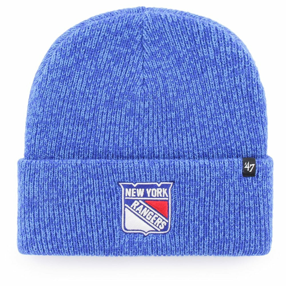New York Rangers '47 Brain Freeze Cuffed Knit Hat - Blue | US 4039195