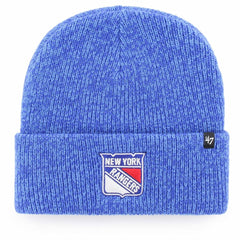 New York Rangers '47 Brain Freeze Cuffed Knit Hat - Blue | US 4039195