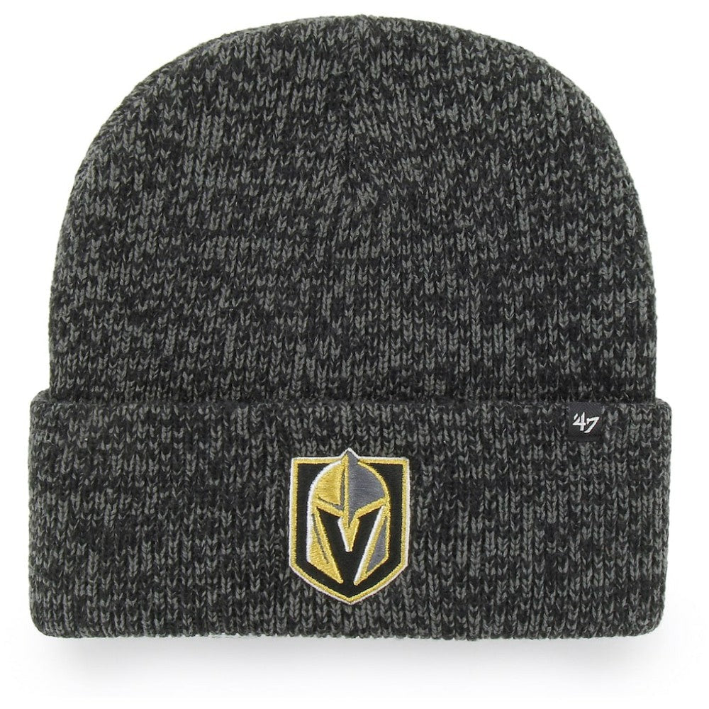 Vegas Golden Knights '47 Brain Freeze Cuffed Knit Hat - Black | US 4039204