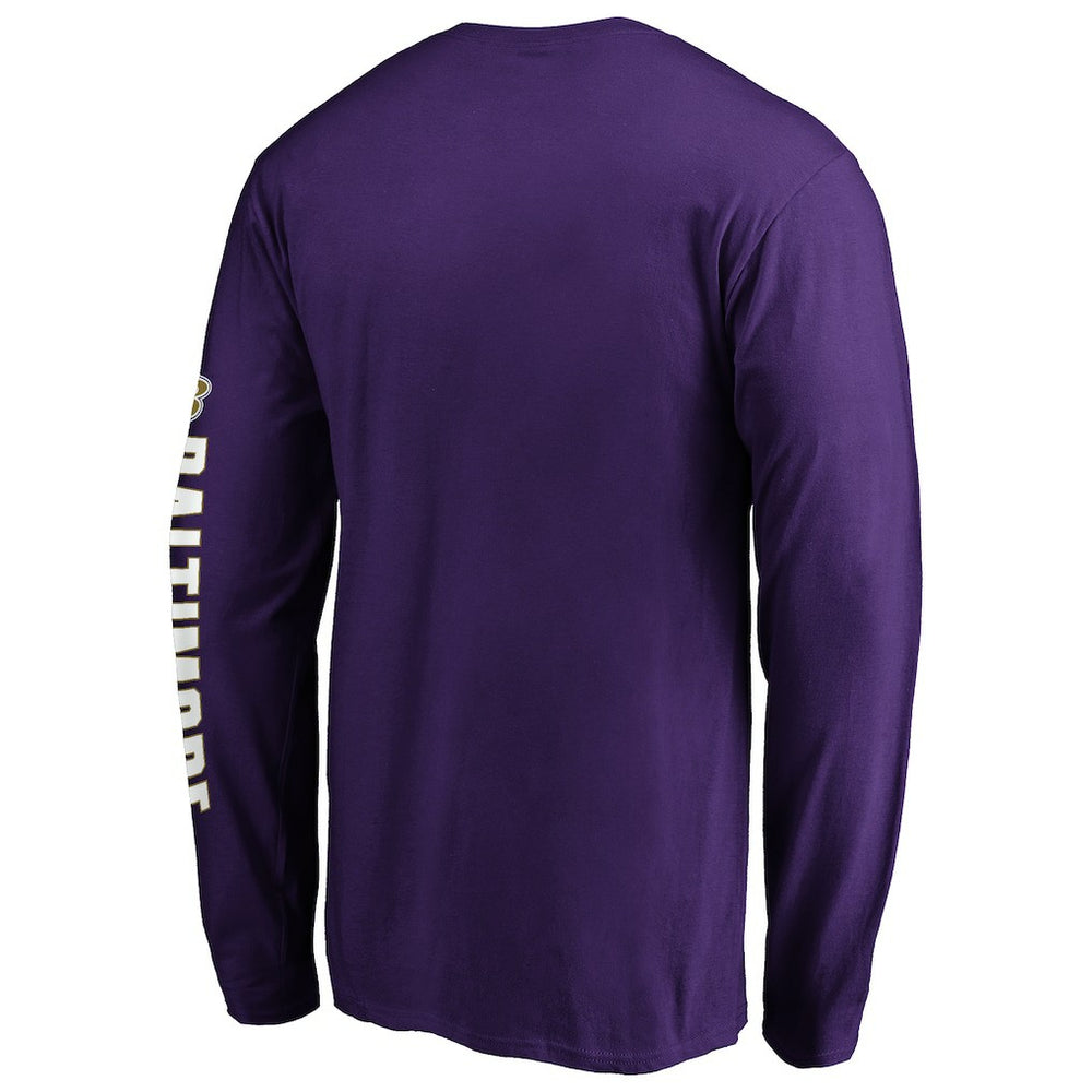 Baltimore Ravens Hometown Long Sleeve T-Shirt - Purple T-shirts