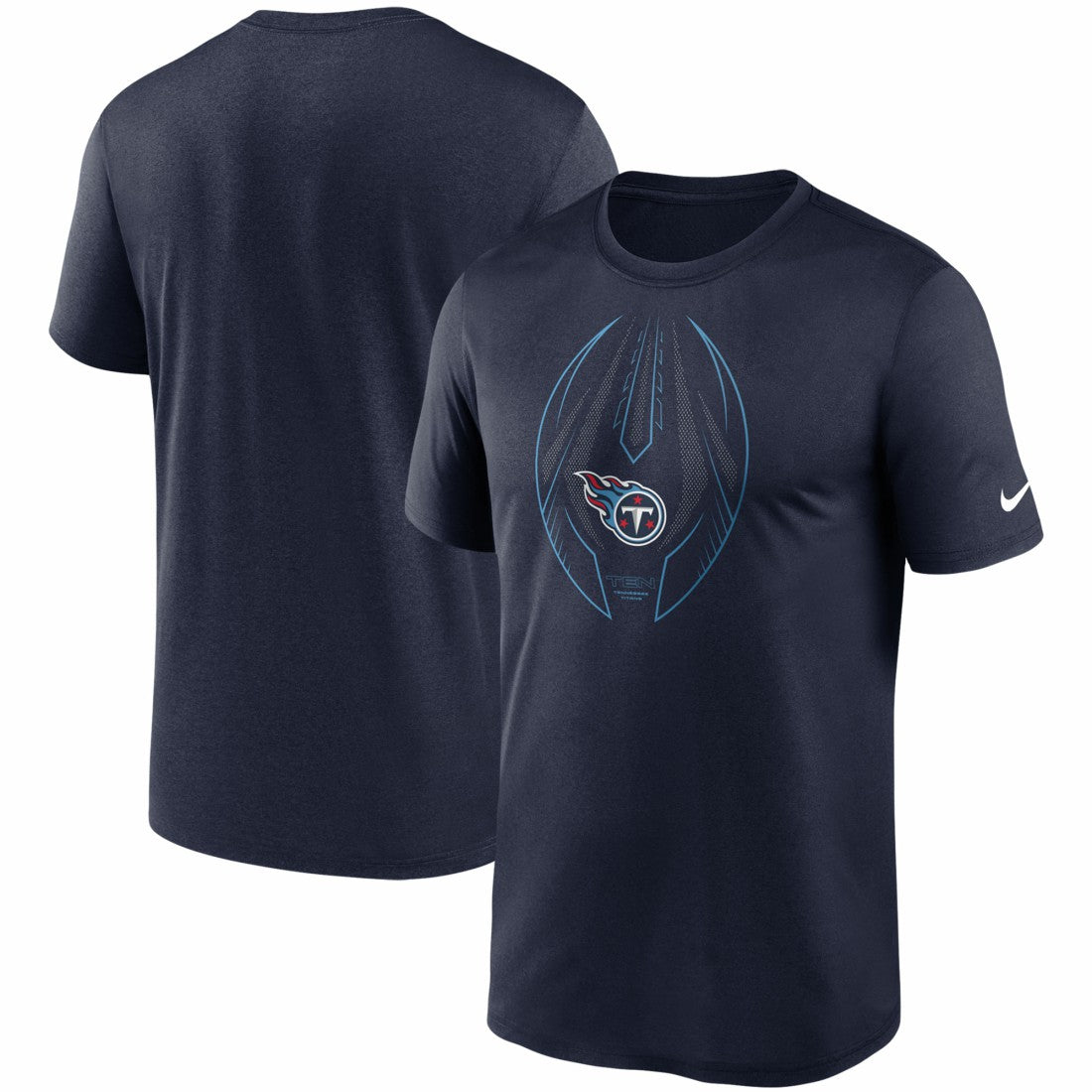 Tennessee Titans Legend Icon T-Shirt - Navy T-shirts