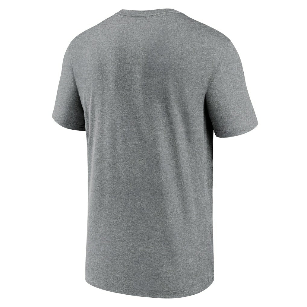 Las Vegas Raiders Legend Property Of Performance T-Shirt - Heather Charcoal T-shirts